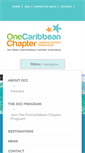 Mobile Screenshot of onecaribbeanchapter.org